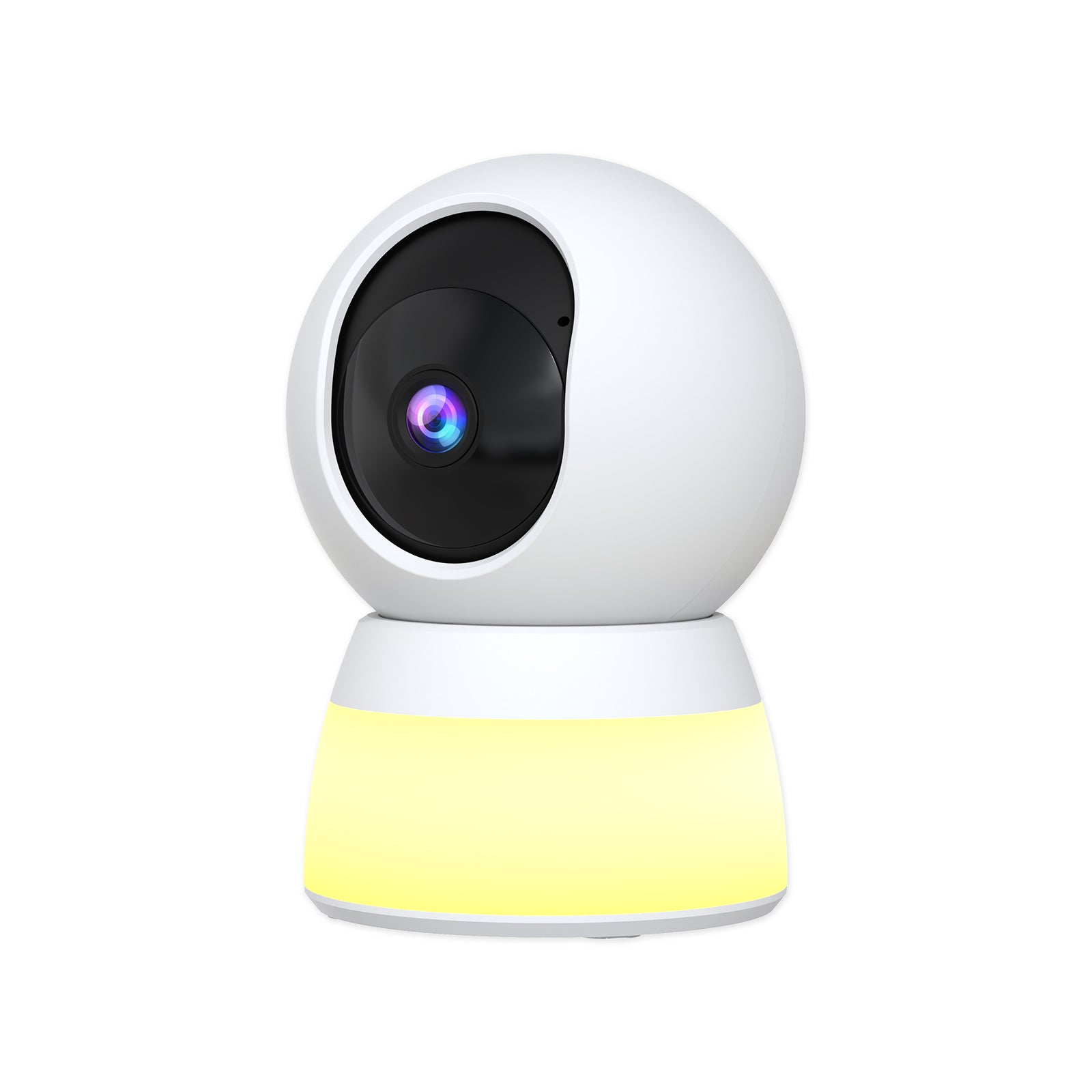 CiKiKWXO 2K Security Camera Indoor with Night Light, 360° Pan Tilt Camera with 5G/2.4G WiFi,  Color Night Vision, 2-Way Audio, for Baby Pet Home Office Surveillance